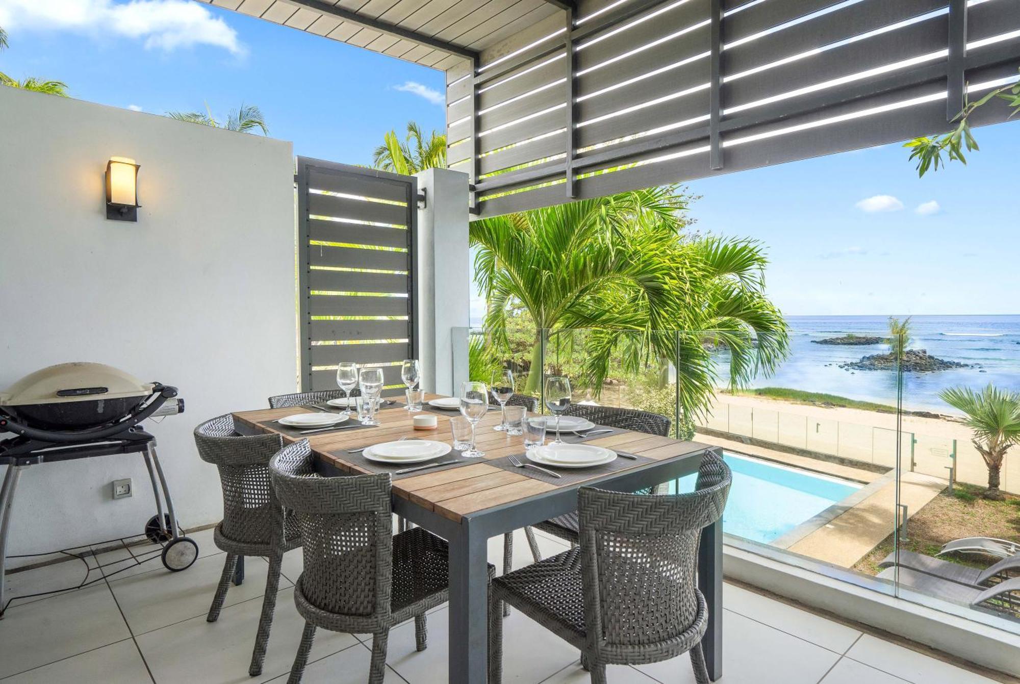 Kanope Bay - Holiday Beachfront Apartments Pointe aux Biches Εξωτερικό φωτογραφία